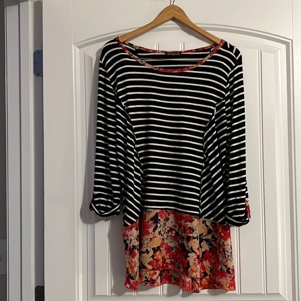 Cha Cha Vente Tunic Top 1X